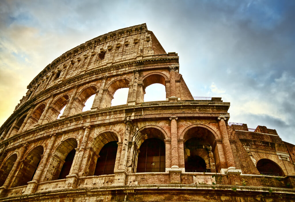 Enter the arena - Roman Colosseum