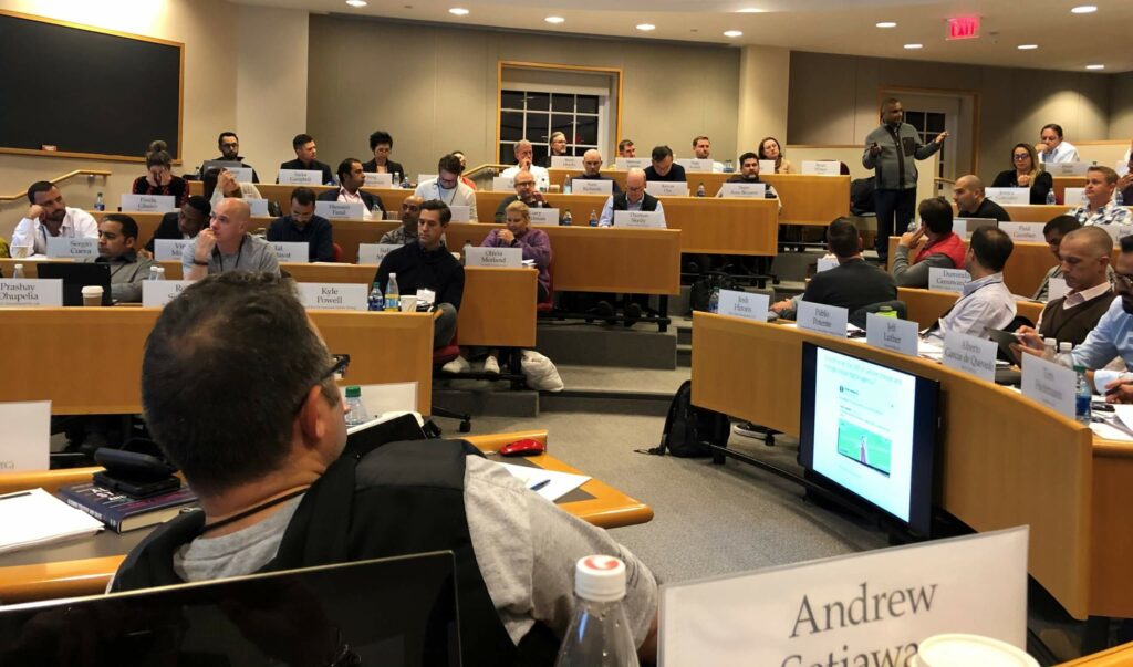 Classroom at Harvard Business School